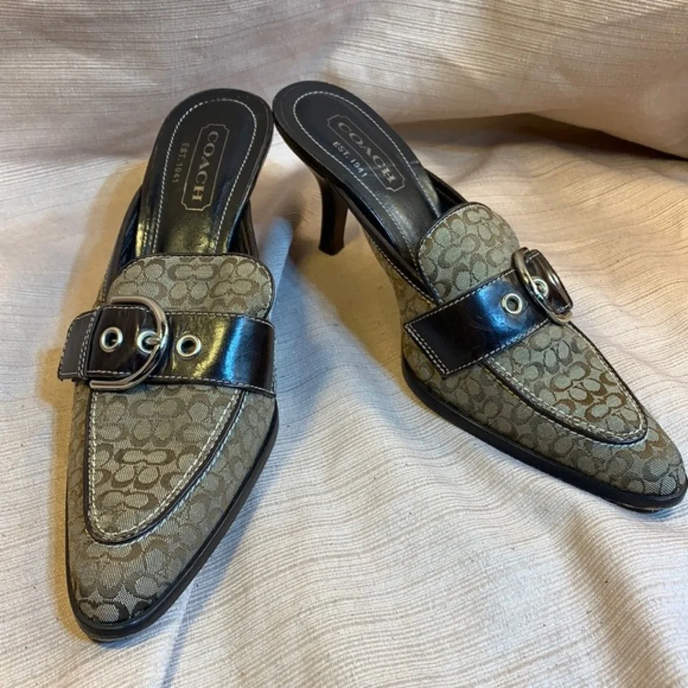 Coach Vintage almost NEW made in Italy mules